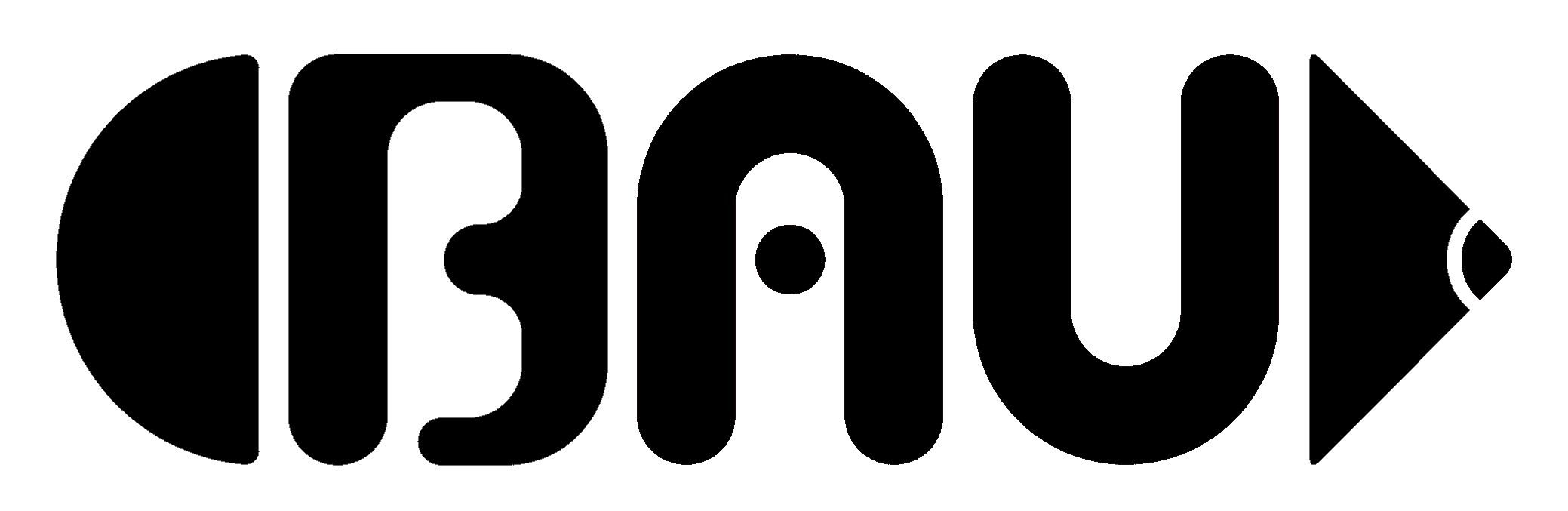logo bau bw